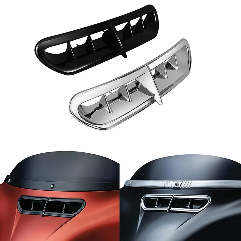 

Motorcycle ABS Plastic Outer Fairing Vent Accent For Harley Touring & Trike 14-20 Outer Electra Street Glide Trike Glide Ultra