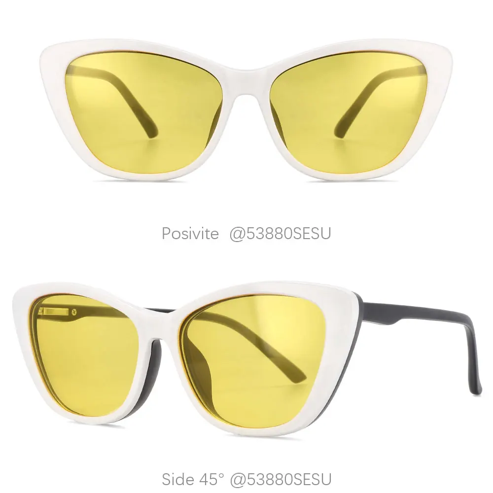 53880 Anti-Blaulicht-Brillengestelle mit 5 magnetischen Clip-Linsen und Brillentasche, polarisierte Sonnenbrille, Uv400, Vintage-Brille – Detail 9