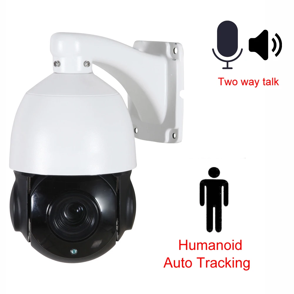 

Onvif support ip camera ptz 5MP hd outdoor AI human auto tracking POE IP PTZ speed dome camera 30x zoom ptz ip camera IR 80m