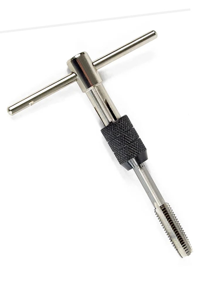 6/8/12 Piece Hand Tap dan Die Set Male Thread Tapping Kunci Pas Tangan Alat Thread Tapping Pembuka Tapping Bit