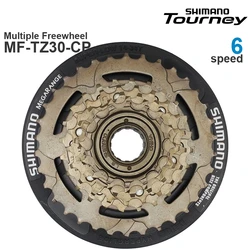 SHIMANO TOURNEY MF-TZ30-CP 6 Speed MTB Multiple Freewheel Metal Thread Sprocket 14-34T Bike Parts