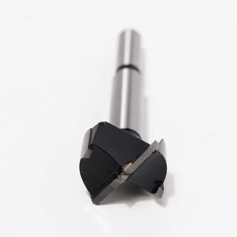 1 stücke 15mm - 60mm Forstner tipps Holzbearbeitung werkzeuge Loch Sah Cutter Scharnier Boring bohrer Runde Schaft wolfram Hartmetall Fräser