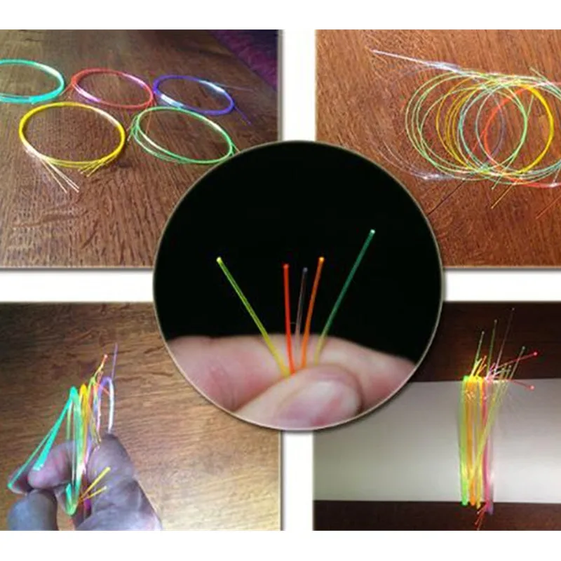 Fiber Optic Bow Sight Fiber 2 colors Diameter 2mm for Slingshot or compound Bow sight Pin Bow sight Accessory