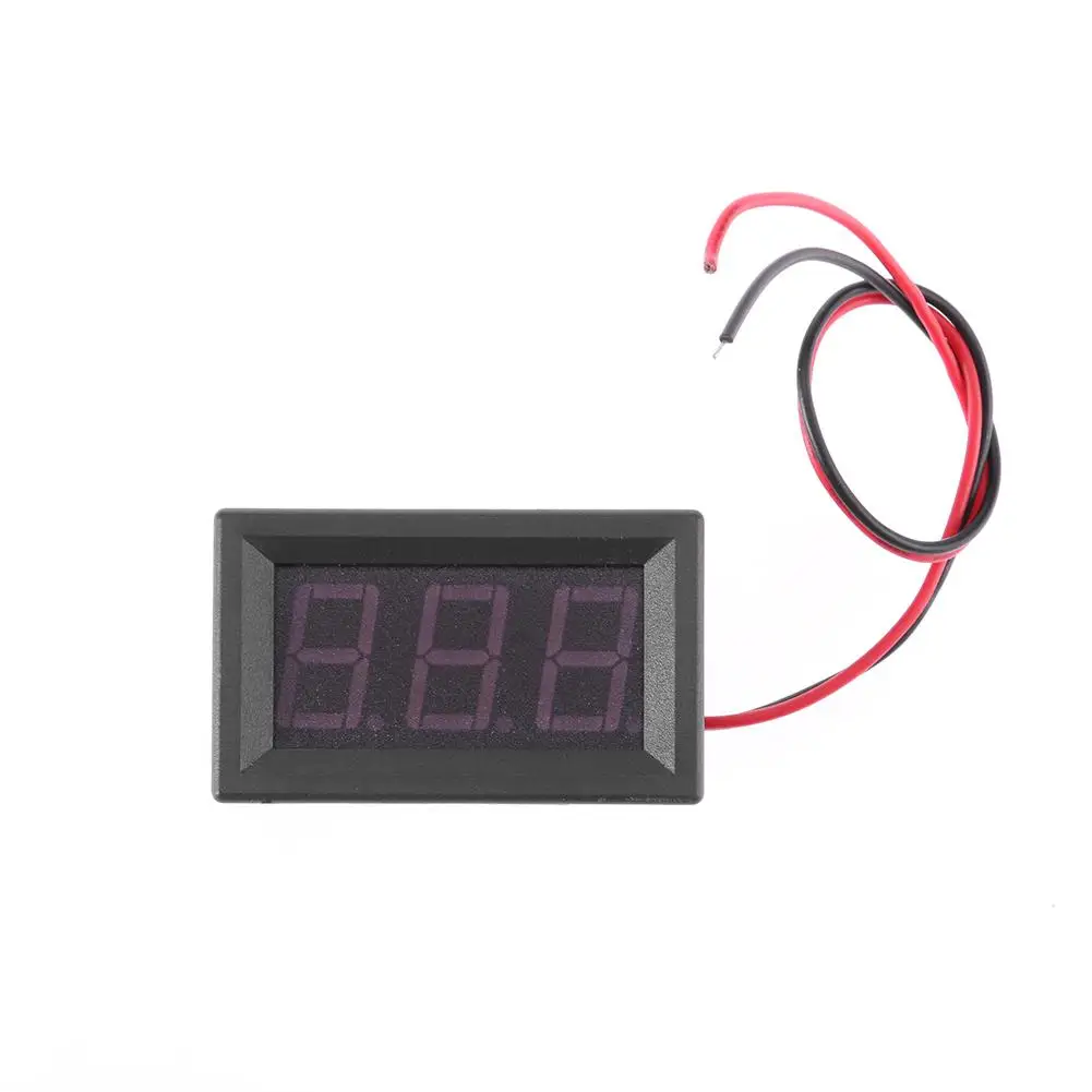 Two-wire Digital Voltmeter Voltage Panel Meter Tester0.56 inch DC 4.5V to 30V Digital Display For LED Display Gauge Accessories