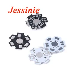 10pcs SMD LED PCB Board Round Aluminum Base Plate High Power Heat Sink 1W 3W 5W RGB RGBW Diodes Cooling Heatsink For DIY