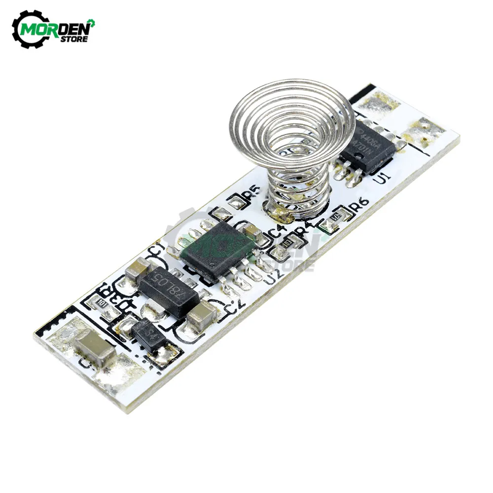 XK-GK-4010A Finger Scan Sensor Switch Module Short Distance Scan Sensor Module DC 12 V 3A Spring Touch Switch