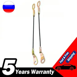 New Car Trunk Accessorie Pair Tailgate Steel Wire Cables Set For Ford Ranger For Thunder For Wildcat For Mazda BT50 2011-2016