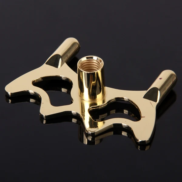 2Pcs Billiard Brass Metal Spider Cross Cue Rest Bridge Head Table Pool