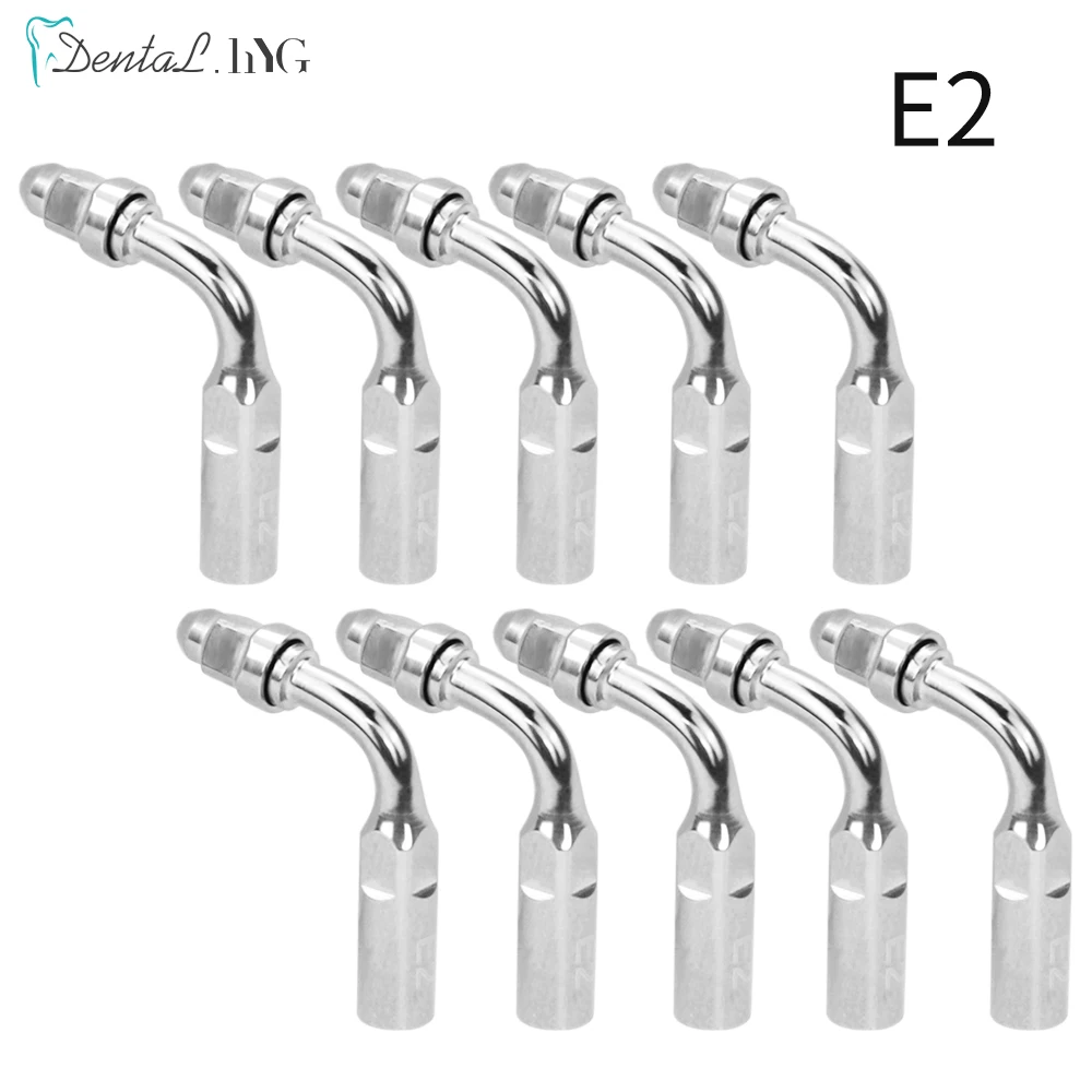 5Pcs Dental Ultrasonic Scaler Tip Scaling Periodontics Endodontics Fit EMS Woodpecker E2 Teeth Whitening Tools