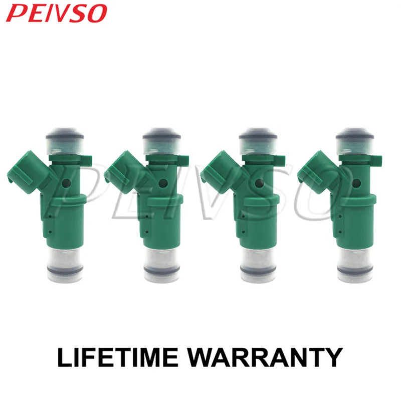 

PEIVSO 4pcs 01F023 Fuel Injector For Citroën&PEUGEOT NEMO / C2 / C3 / 1007 / 206 / 207 / PARTNER 1.1 1.4 i