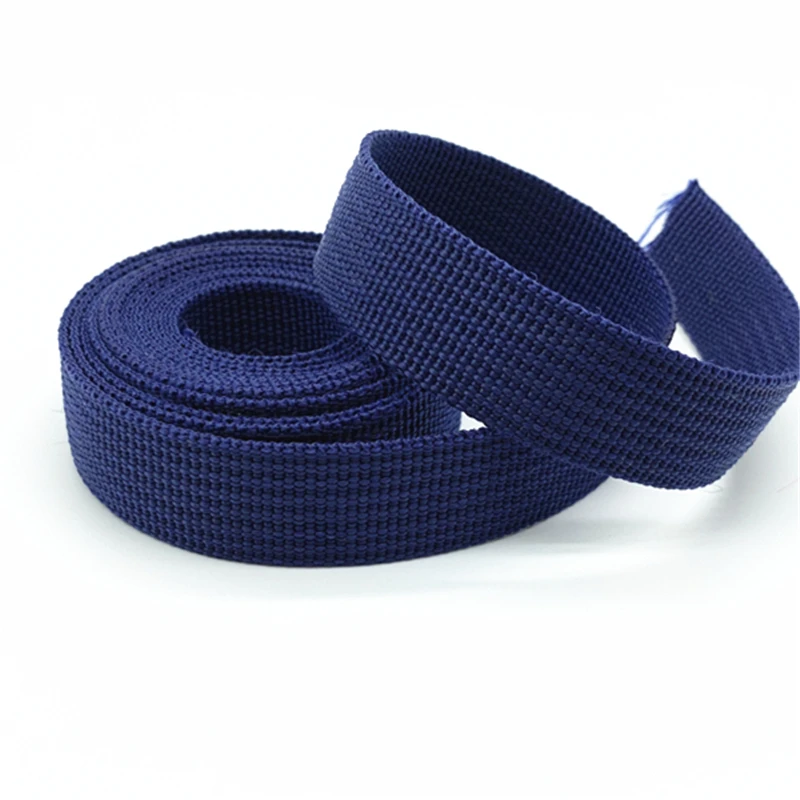 2 yards 20mm Canvas Ribbon Belt Bag Webbing Nylon Pet Knapsack Strapping Sewing Accessories #RoLi