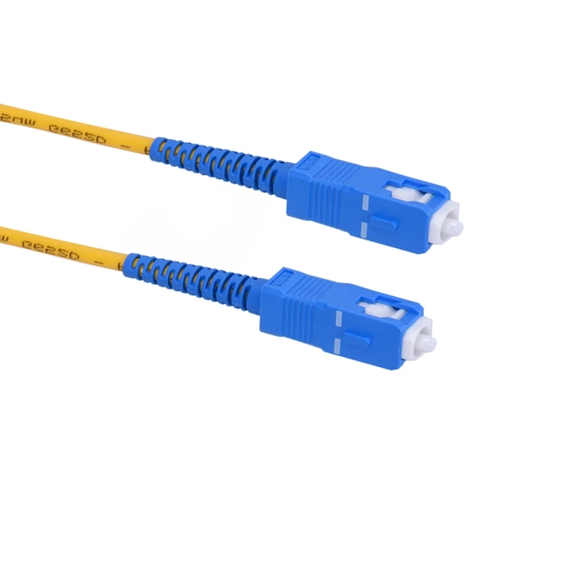 1m to 50m SC/UPC to SC/UPC SM SX  Optical Fiber Jumper Cable Fiber Optic Patch Cord