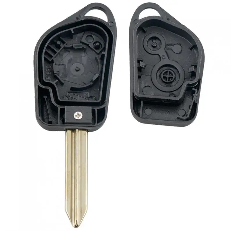 2 Buttons Uncut Blade Car Remote Key Shell Case with 2 Micro Switches Fit for Citroen Picasso / Saxo / Berlino / Xsara