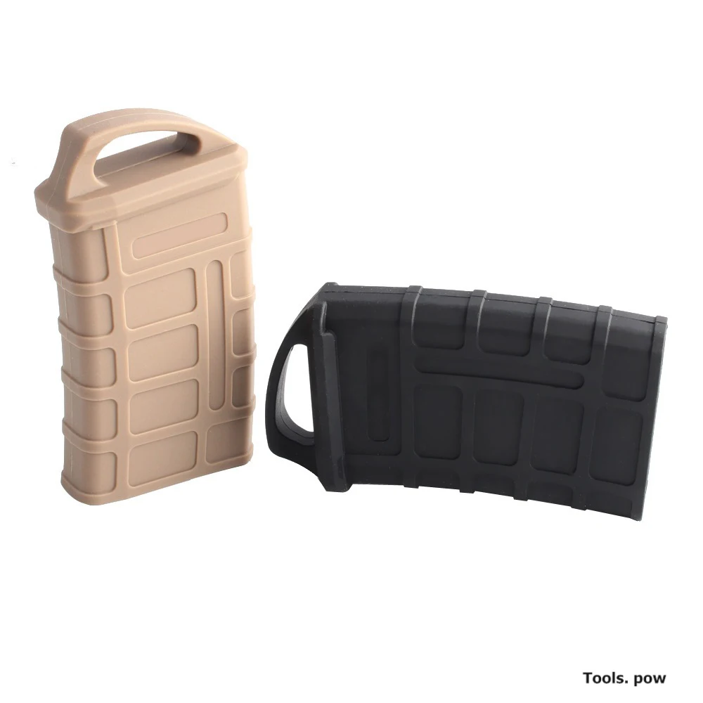 Funda de goma para cargador rápido M4/M16 PMAG, funda antideslizante de goma, accesorios para herramientas de caza, 1 unidad