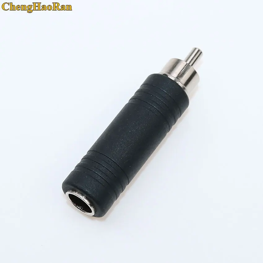 

ChengHaoRan 5-20 PCS RCA Phono Male Plug to 6.35mm Socket 6.35mm 1/4 Inch Stereo Female Jack Adaptor Connectors for TV Audio DIY