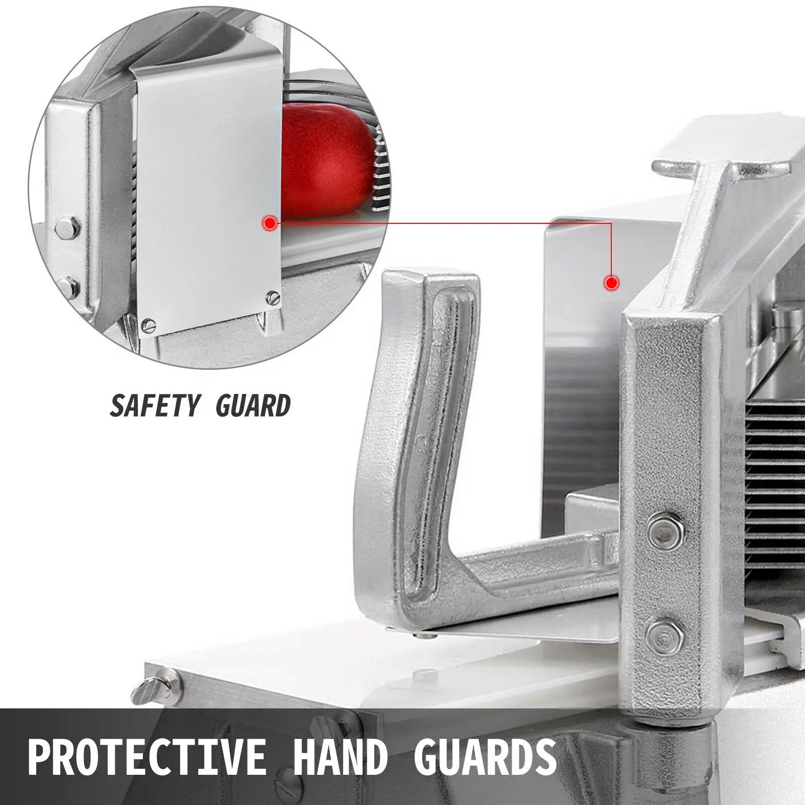 VEVOR-상업용 토마토 치즈 슬라이서, 4.7MM 날카로운 칼날, 주방 기기, 스테인레스 스틸, 가정용 수동 야채 과일 커터