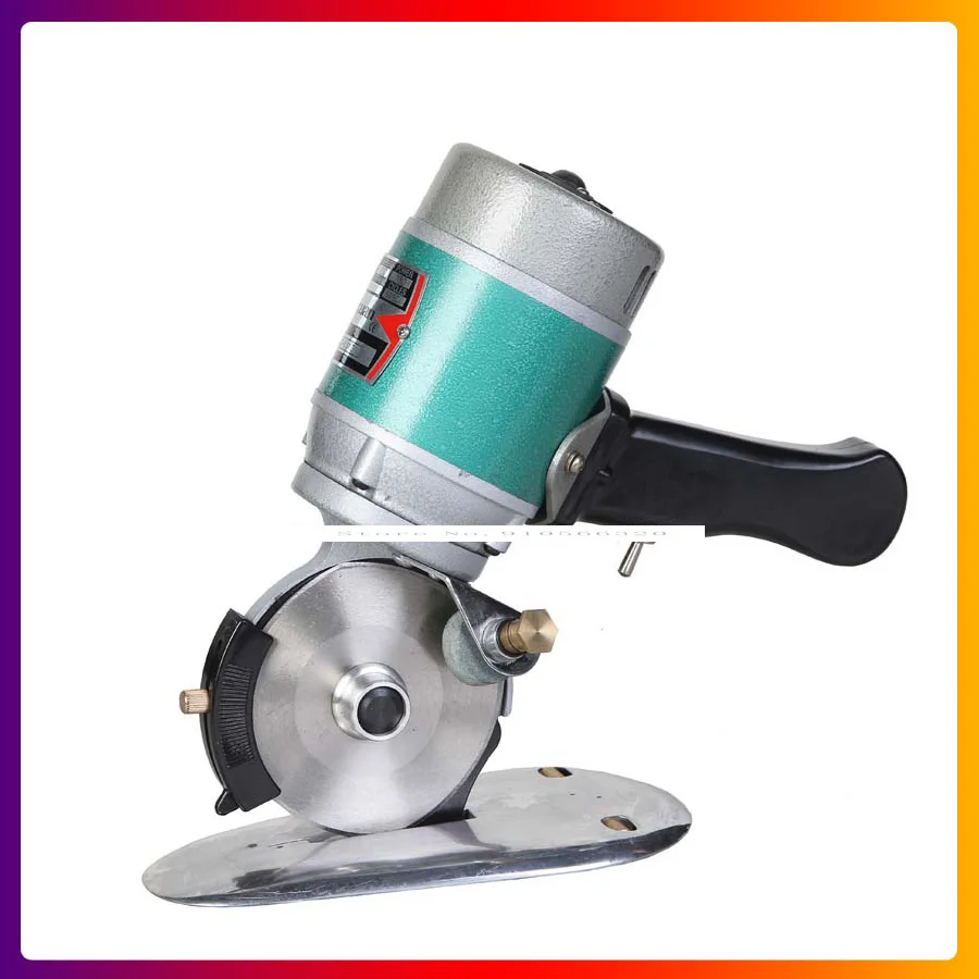 

1pcs CZ-Y110 Portable cloth Cutting Machine garden knife cutting machine 110 mm Feed stroke 220V/150W No pole motor Round Knife