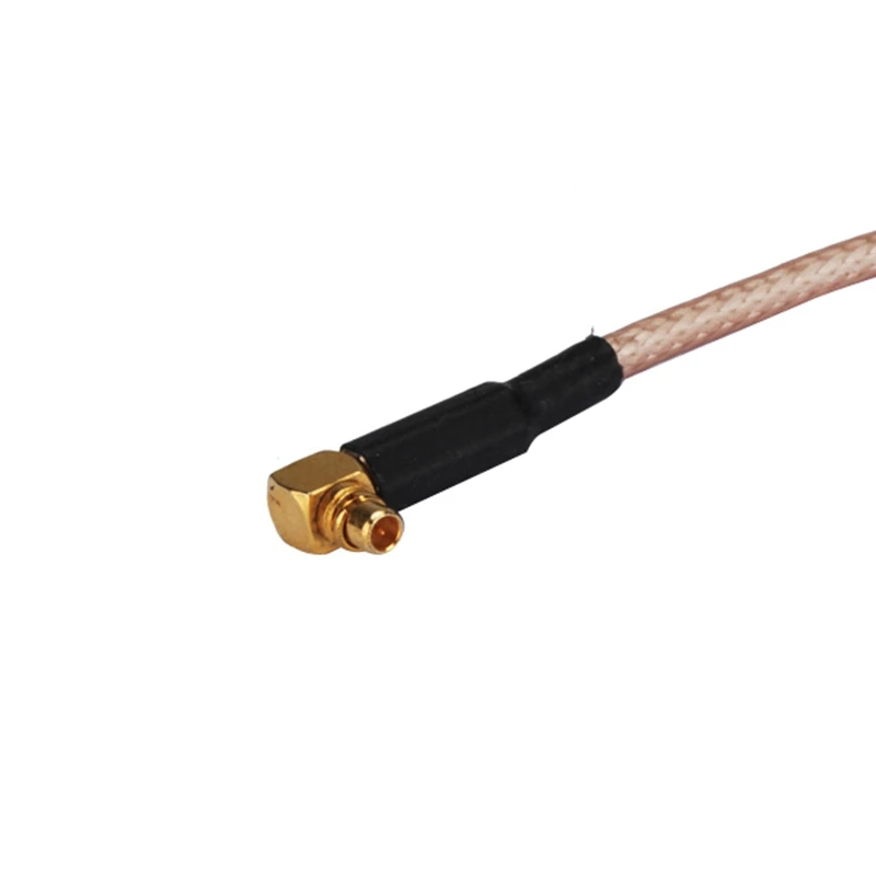 Superbat MMCX-TNC Cable MMCX RA Male to TNC Bulkhead Female O-ring RG316 30cm RF Coaxial Cable for WLAN Router GPS WIFI Antenna