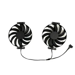 2Pcs/Set,Video Card Fan,CF1010U12S,FDC10U12S9-C,VGA Cooler,For ASUS DUAL RTX 3070 8G,DUAL RTX 3060Ti 8G OC,RTX 3060 12G GAMING