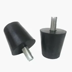 1Pcs Black Rubber Adjustable Feet Pad Screw M6 M8 M10 Chairs Furniture Leg Table Leveling Feet Pad Screw Anti-skid