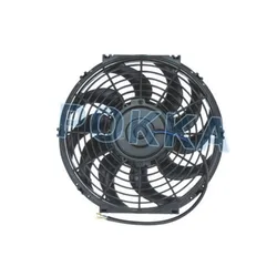 Automobile air conditioner cooling electronic fan,condenser fan 8,9,10,12,14 inches,80W 12v/24V