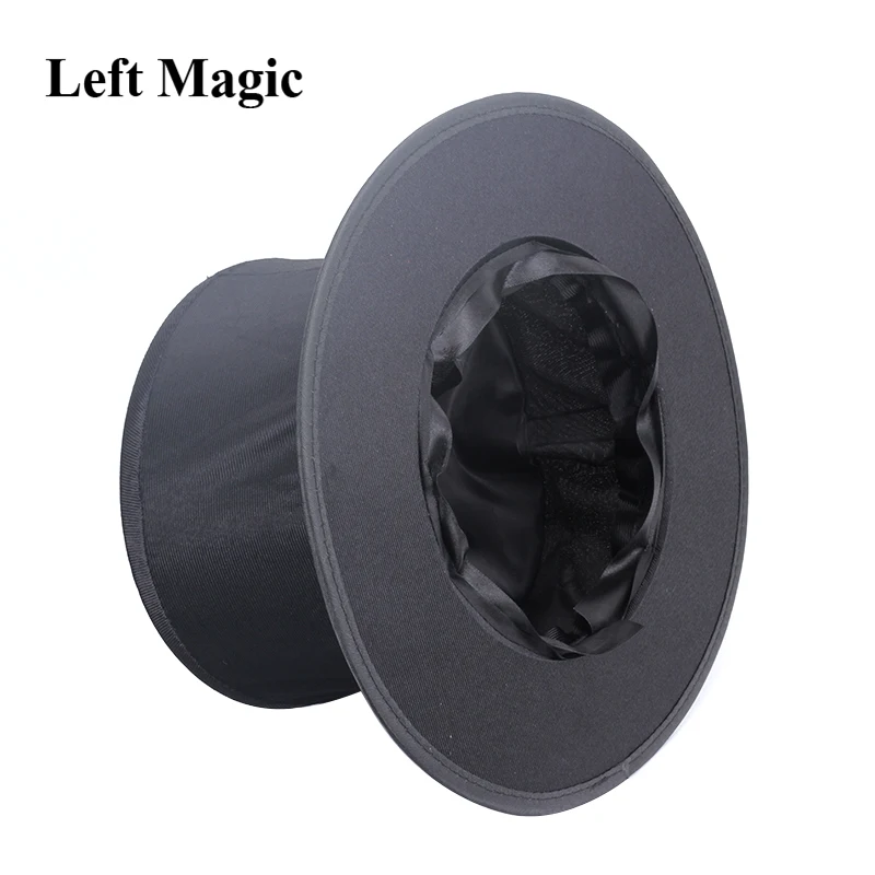 Magicians Top Hat With Hole Magic Tricks Stage Illusions Accessories Gimmick Prop Can Used with Cane to Table Base Magie Comedy