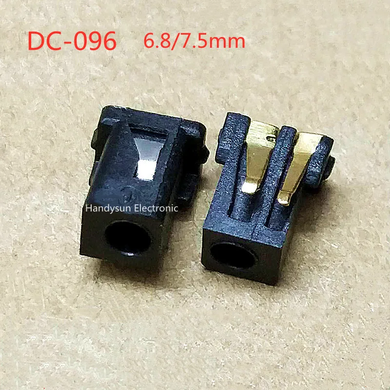 DC-096 تيار مستمر مقبس الطاقة الهاتف المحمول شحن واجهة التصحيح الذيل التوصيل منفذ شحن صغير 2.0 إكسسوارات للهاتف المحمول موصل