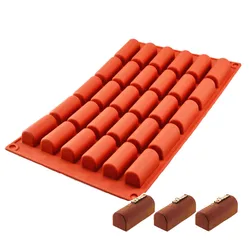 30 Holes Silicone Cake Mold Chocolate DIY Cake Baking Decorating Tools Desserts Cakes Mould Candy Bakeware Molds Mini Cake Pan