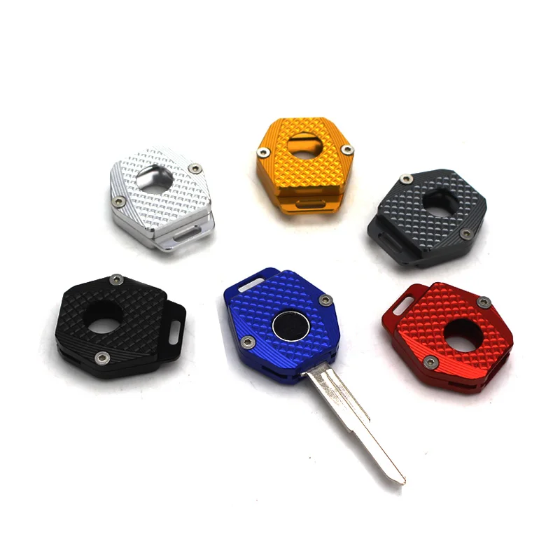 

CNC Motorcycle Key Accessories Keys Cover Cap Creative products Case Shell For Honda VTR1000 VFR800 CB600 CB900 CBR1100XX CB1300