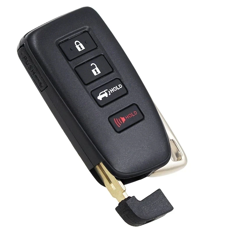 Keyecu Remote Pintar Kunci Mobil Fob 314.3 / 433Mhz FSK 8A Chip untuk Lexus RX350 RX450h SUV 216 2017 2018 2019 Papan #231451-0010