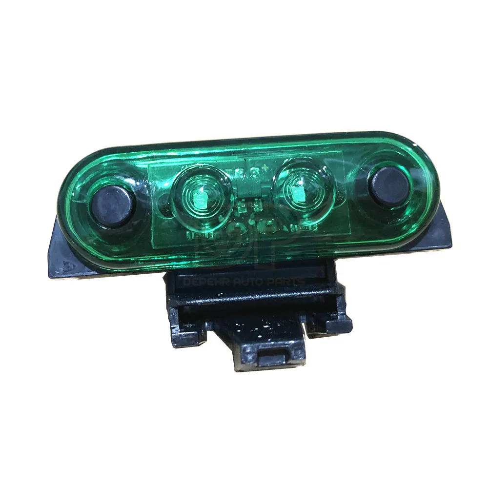 

1 шт. купольный светильник 24 В для грузовика 21087347 2 светодиодный зеленый боковой габаритный фонарь для VolV FH12 FH16 FM12 FH FM FMX