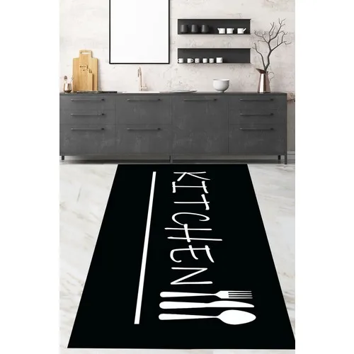 Exclusive Home Kitchen Slip-Resistant-Based Digital Print Washable Antibacterial Kitchen Rug