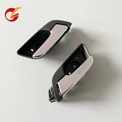 front rear door inner handle for chevy buick malibu sonic 2012 2013 2014 2015 2016 chrome with black left/right side