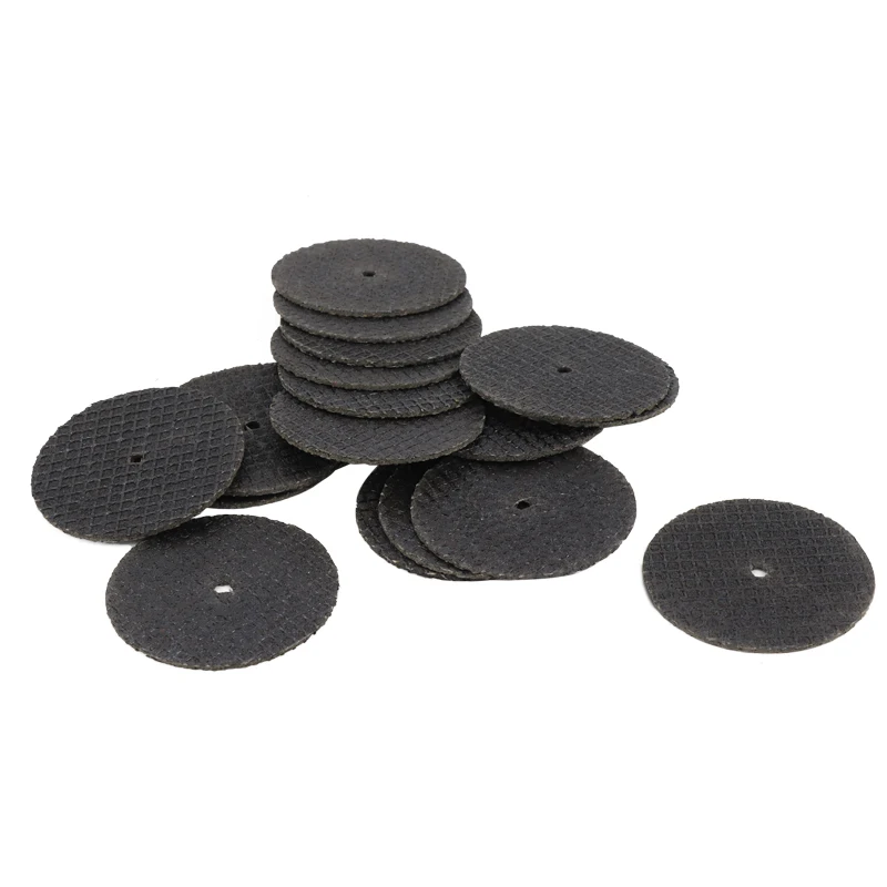 CMCP 20pcs Resin Cutting Disc Dremel With Mandrel Cut off Grinding Wheel Mini Saw Blade For Rotary Tools Abrasive Sanding Disc