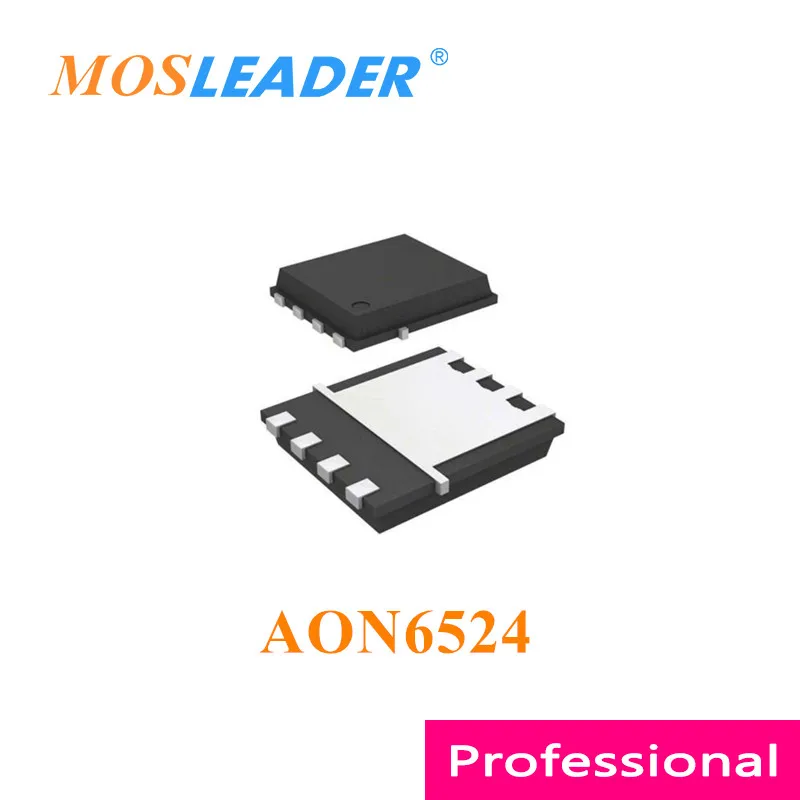 Mosleader AON6524 DFN5X6 100PCS 500PCS 1000PCS N-Channel 30V 68A Chinese High quality Mosfets