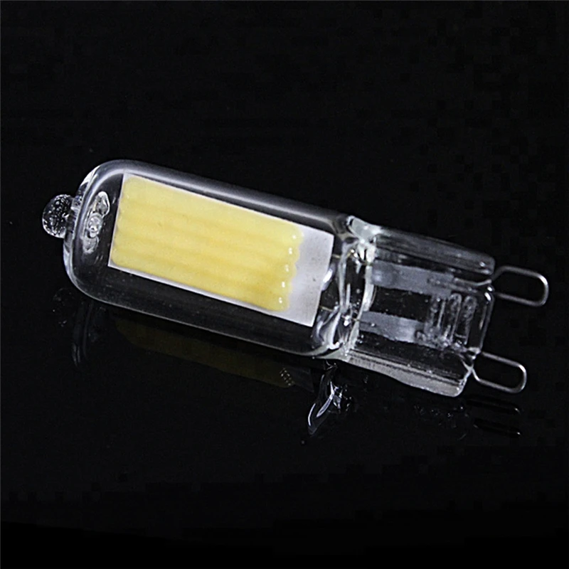 Glass G9 LED Mini Spotlight G9 COB LED Bulb 6W 9W 12W 15W 220V 240V Chandelier Light Replace 30W 40W 50W Halogen Lamp Bombillas