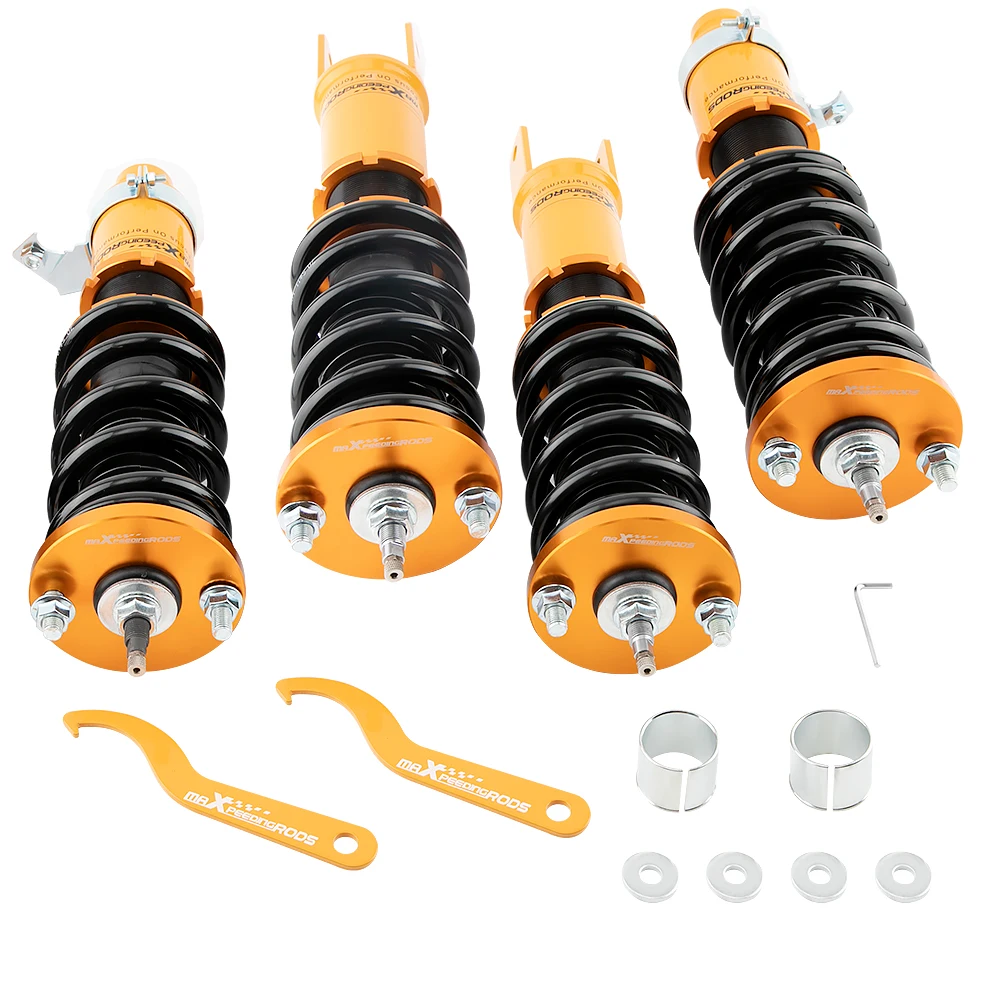 24 Ways Adjustable Coilovers For Honda Civic Delsol EG1 Acura Integra DC4 94-01 Shock Absober Strut