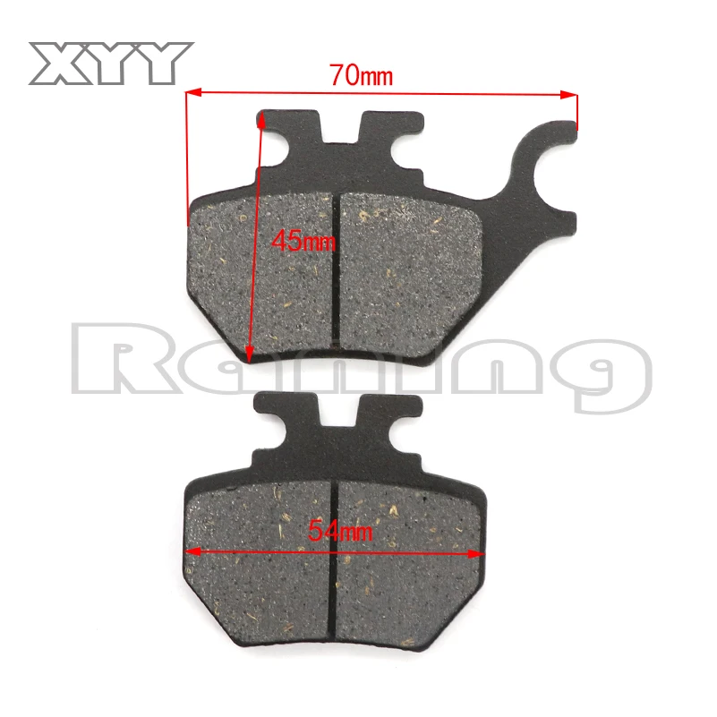 Motorcycle brake pads 50cc - 250cc ATV Quad Go Kart most chinese Dirt Pit Bike scooter Hydraulic brake PADS