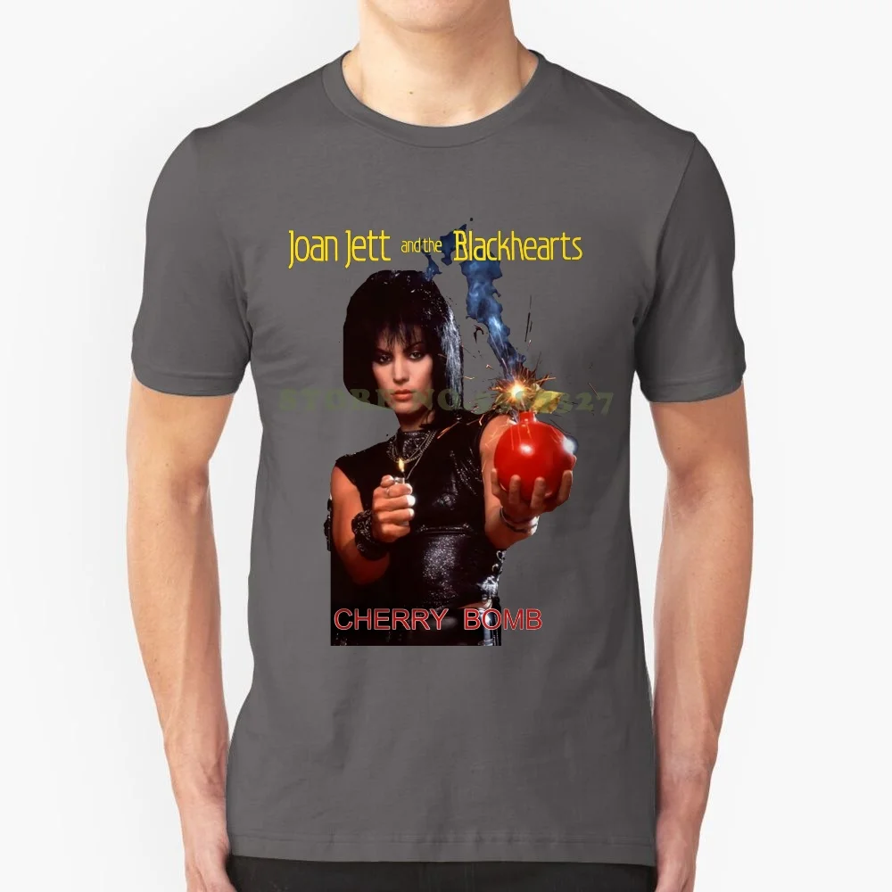 Joan Jett And The Blackhearts Cherry Bomb T Shirt S M L Xl 2xl New Official Round Neck Clothes