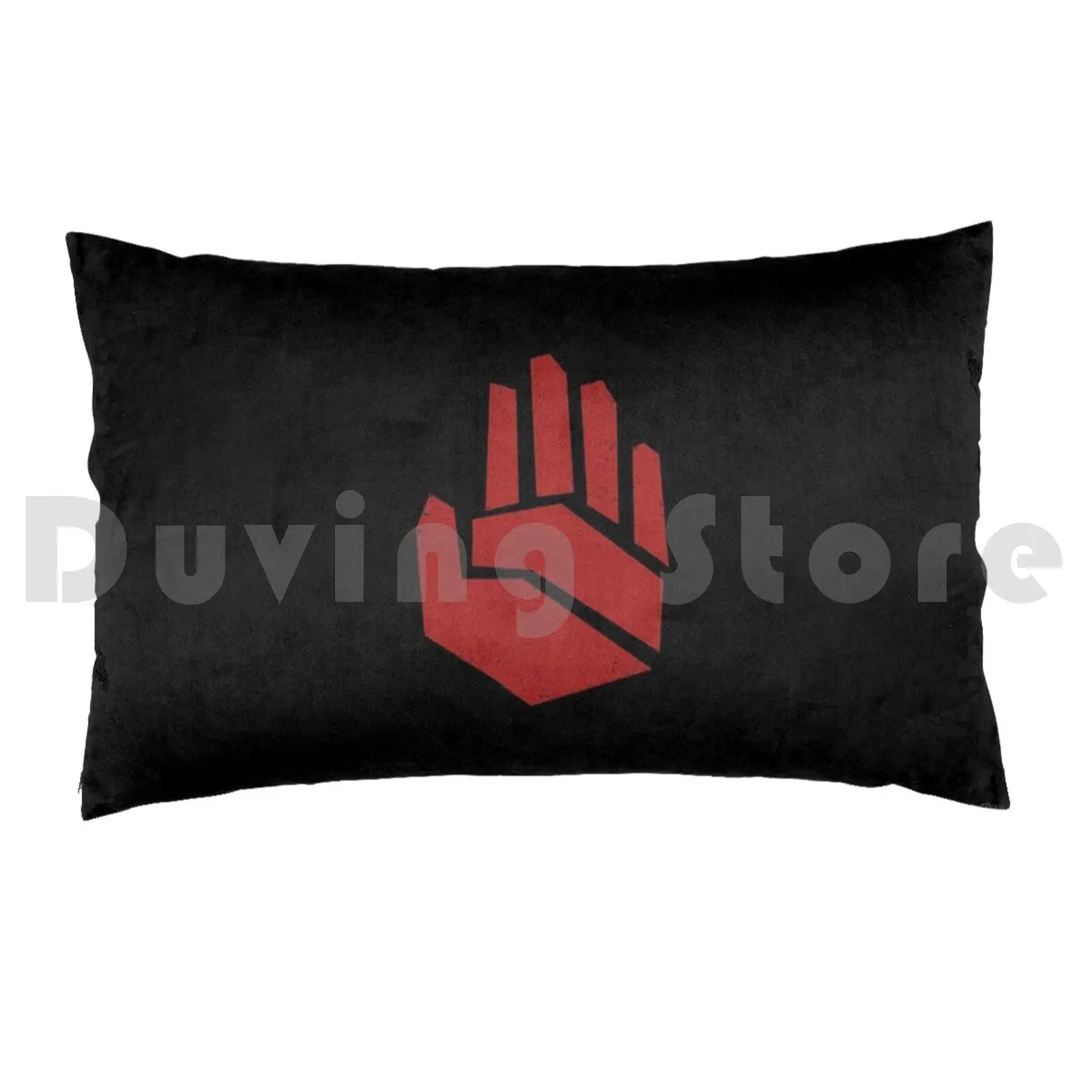 Banner Of The Red Hand-Wheel Of Time Pillow Case Printed 50x75 Banner Of The Red Hand Perrin Aybara Wot