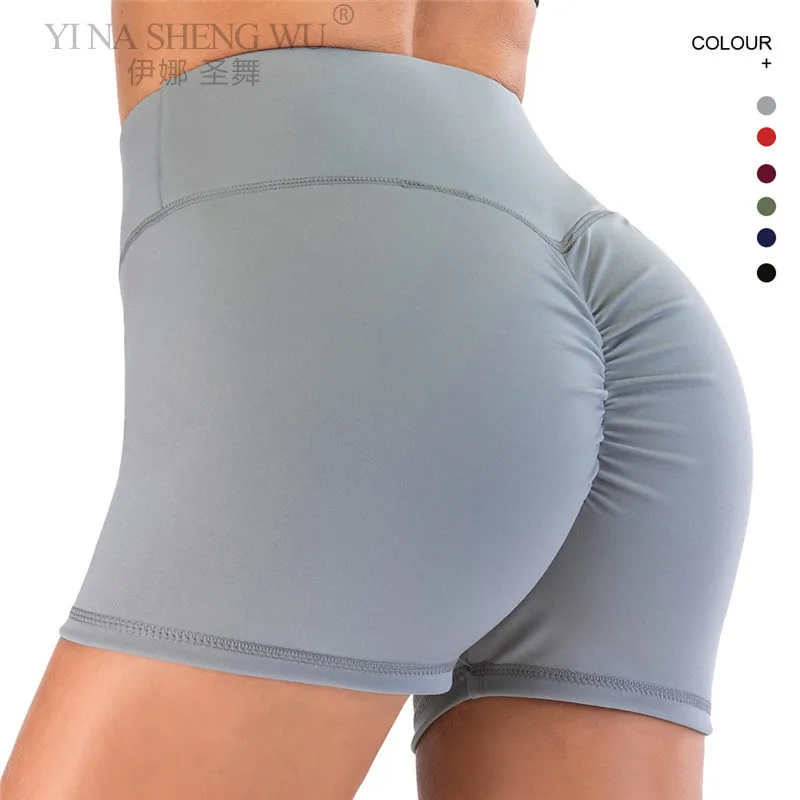 

Sport Yoga Shorts Women Gym Clothes Fitness Sportswear booty scrunch High Waist Seamless Short Dry Fit Squat Proof Tracksuit New