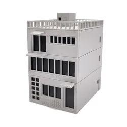 1:150 144 100 72 87 64 50 Scale  Simulation Building  Assembly Model Decoration Shop City For Diorama Layout