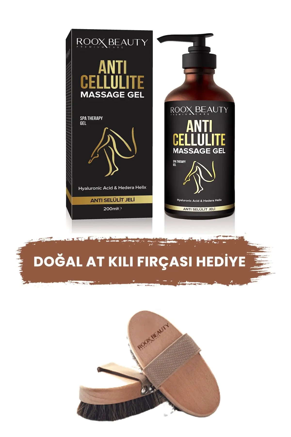 Anti cellulite-ujędrniający i lokalny odchudzanie 200 ml i naturalny krem do pielęgnacji skóry z włosia końskiego