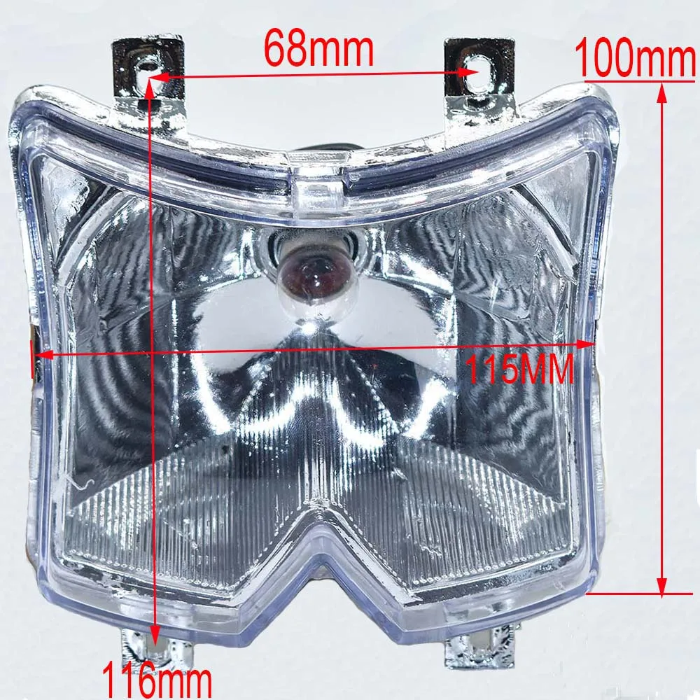 Motorcycle Headlight Assembly for 49cc kids quad bike mini ATV kid 4x4 wheeler