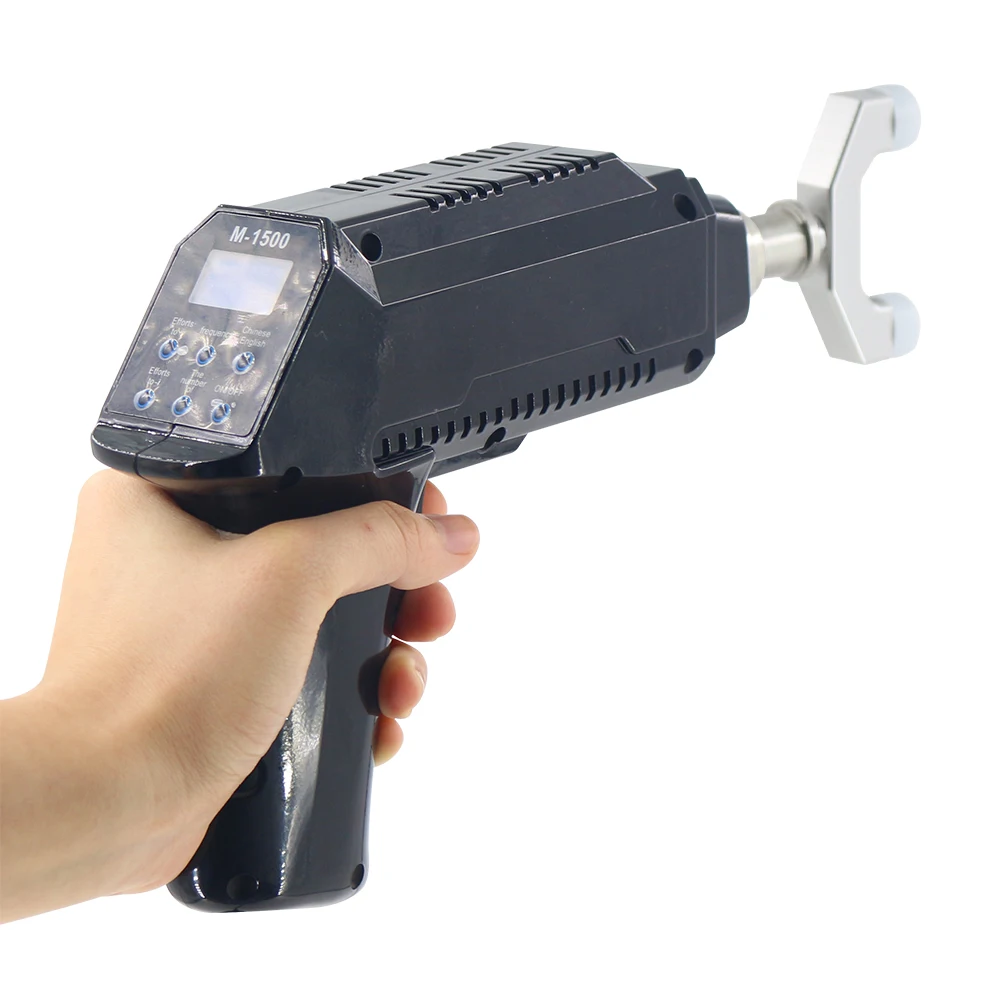 ใหม่ Health Care กระดูกสันหลังแก้ไขปืนไคโรแพรคติกปรับเครื่องมือปรับ Intensity Treatment 6 หัว 1500N นวดปากมดลูก