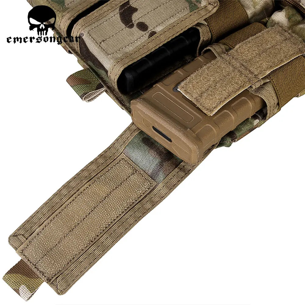 Emersongear EM9300 chaleco táctico MOLLE porta placas panel asalto - imagen 2