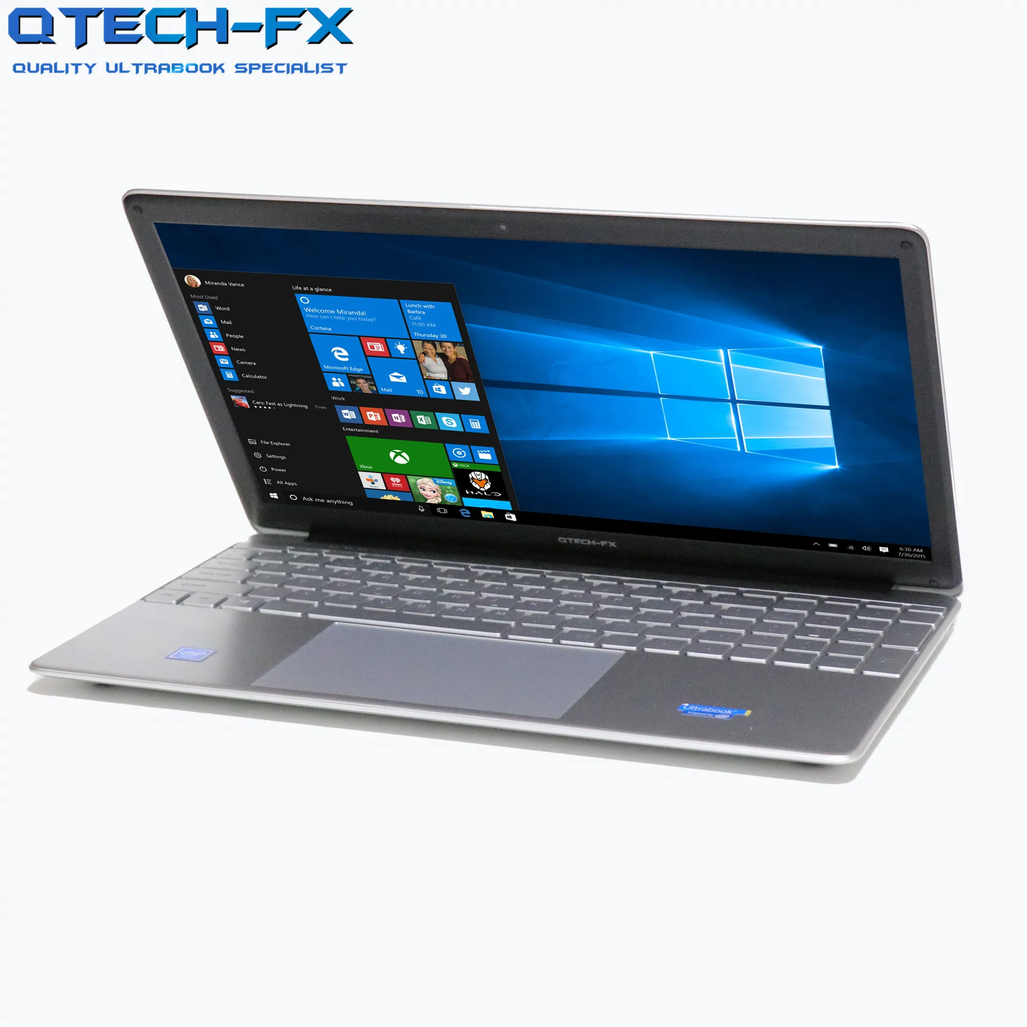 15.6 "1TB 12GB RAM 64GB SSD Cepat CPU Intel 4 Core dan 1000GB HDD Bisnis siswa Tipis Bahasa Perancis AZERTY Bahasa Spanyol Keyboard Rusia