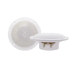 Guzare Waterproof Marine Speakers 4 inch 120W Full Range Stereo Outdoor Speakers For UTV ATV RV Golf Cart Boat Yacht Motorcycle