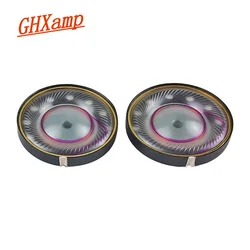 GHXAMP 40mm Headset Speaker 32ohm HIFI Headphone Unit Full Range Bass Composite Diaphragm Headset Driver 2pc