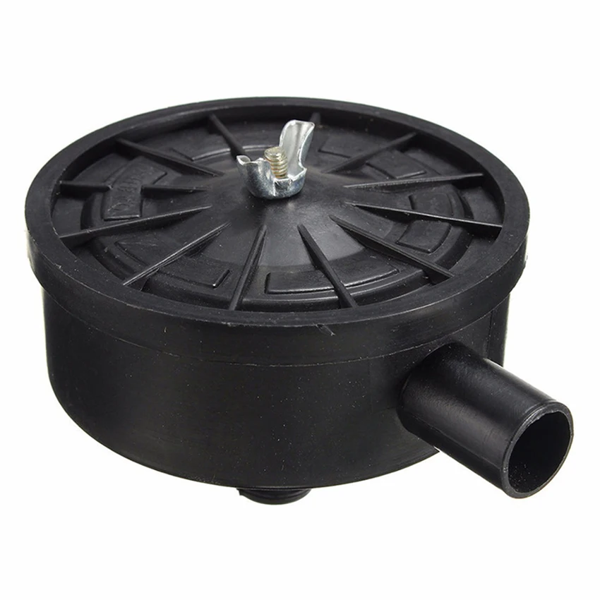 Inlet Compressor Air Filter Silencer, 20mm Thread Outlet, Compressor Air Intake Filter Plastic Silencer Noise Muffler